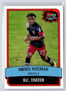 2021 Topps Future Stars Club - Settembre #5 Moses Nyeman - Foto 1 di 2