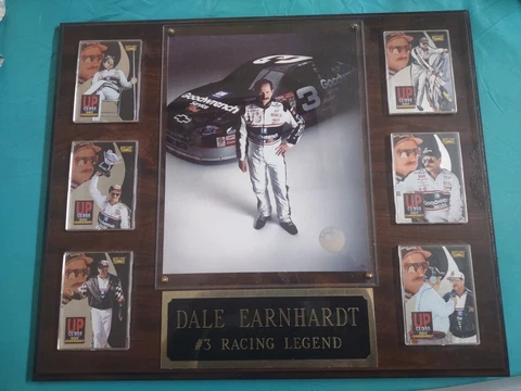 Dale Earnhardt Commemorative Plaque Cover
