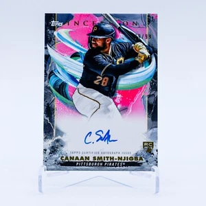 2023 Topps Inception Canaan Smith-Njigba RC Pink Auto /99 #BRES-CS - Picture 1 of 2