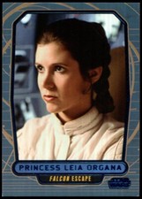 2013 Topps Star Wars Galactic Files BLUE FOIL #366 PRINCESS LEIA ORGANA #012/350