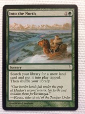 MTG 1x Into the North Coldsnap Modern Pauper Magic the Gathering Card x1 NM