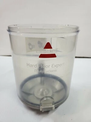 Bissell Hard Floor Expert Multi-Cyclonic Bagless Canister Vacuum 1547 - dirt cup - Image 1 of 4