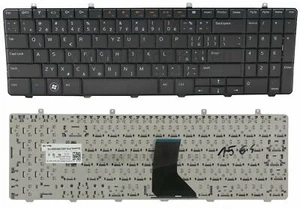 Genuine QWERTY CZECH keyboard Dell Inspiron 15 1564 /DE76-CZ - Afbeelding 1 van 3