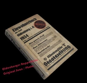 Population book of the city of Oldenburg OK 1934 - City of Oldenburg (ed) - Picture 1 of 1