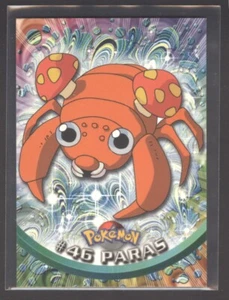 #46 Paras | 1999 Pokémon TV Anime S1 | EX | Blue Logo - Picture 1 of 2