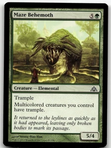 MTG Maze Behemoth Dragon's Maze 43/156 Regular Common - Picture 1 of 1
