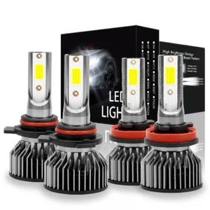 For 2012-2018 Dodge Ram 1500 2500 3500 9005 H11 LED Headlight Bulb High Low Beam - Foto 1 di 13