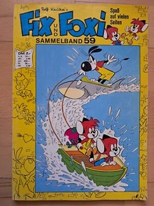 Fix + Foxi Sammelband Nr.59 von 1970 mit Fix + Foxi 18.Jahrgang Nr.31, 33, 35 - Picture 1 of 4