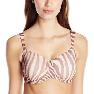 Amoena Hazel Jane Padded Molded Foam Cup Wire-Free Bra, Size US 34AA - Picture 1 of 1