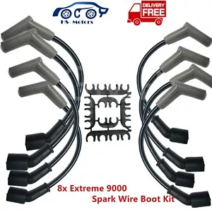 Spark Plug Wire Set 9070C Extreme 9000 Boot for GM LS3/LS4/LS7/LT N0I8 - Foto 1 di 4