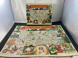 VTG 1978 Pennsylvania Puzzle Great American Puzzle Factory 550+ Pc Katy Winters - Picture 1 of 13
