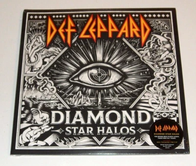 Def Leppard Diamond Star Halos HW 180gm Black Vinyl SEALED - Image 1 of 2
