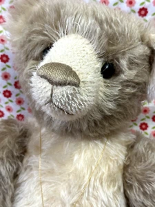 Mohair Bear-24” Coral Articulated Handmade Bear By Terri Larson Jumbo - Picture 1 of 7
