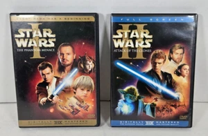 Star Wars Prequel Episode 1 & 2, 4-DVD Complete Widescreen Mint - Bild 1 von 2