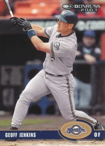 Geoff Jenkins 2003 Donruss #311 Milwaukee Brewers Baseball Card - Picture 1 of 1