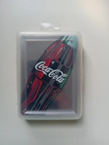 VINTAGE COCA COLA PLAYING CARDS Clear Plastic Cards NEW SEE PHOTOS - Picture 1 of 9
