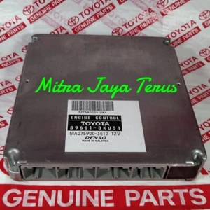 Genuine Toyota Fortuner Hilux Manual Diesel ECU Unit 89661-0KU51 Denso Malaysia - Picture 1 of 5