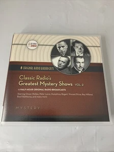Classic Radio's Greatest Mystery Shows, Vol. 2 (Hollywood 360 - C - Imagen 1 de 3