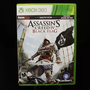Xbox 360 Assassin's Creed Black Flag GS Edition Missing Manual and Cracked Case - Picture 1 of 3