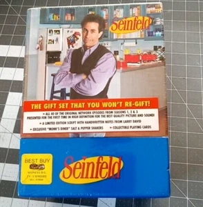 NIB Seinfeld The Complete Series DVD 2013 33-Disk Set Box Set Brand New Sealed - Picture 1 of 7
