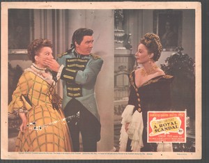 Royal Scandal 11"x14" Lobby Card Tallulah Bankhead William Eythe