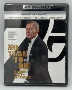 No Time To Die JAMES BOND 007 - 4K Ultra HD + Blu-ray - BRAND NEW - Picture 1 of 1