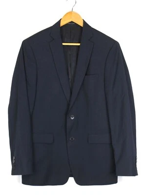 Chaqueta Blazer Hombre CALVIN KLEIN Talla L IT50 US UK 40 Slim Fit Azul Sólid... - Imagen 1 de 4