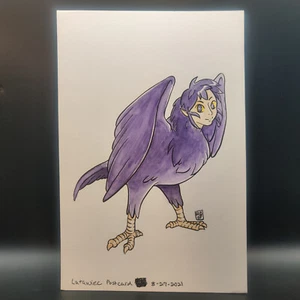 1/1 Metazoo Cryptid Original Art Latawiec by Pepper DeLuca - Picture 1 of 2
