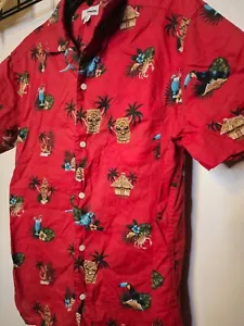 Men's Sonoma Tiki Shirt Red Medium - Picture 1 of 3