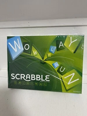Scrabble Brand Crossword Game - Original - Mattel - Complete - Image 1 of 4