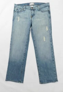 Jeans Piper gamba dritta crop taglia 13 elasticizzato lavaggio leggero stile invecchiato #8P7745 - Foto 1 di 4