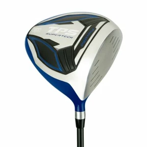 Powerbilt Golf TPS Supertech Black/Blue 10.5º Driver 45"- Right Hand -NEW! - Picture 1 of 5