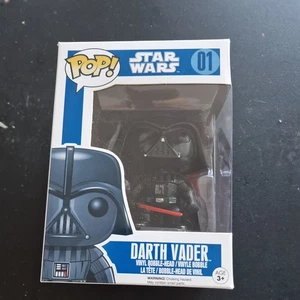 Funko Pop! Vinyl Star Wars - 01 Darth Vader Blue Box - Picture 1 of 6