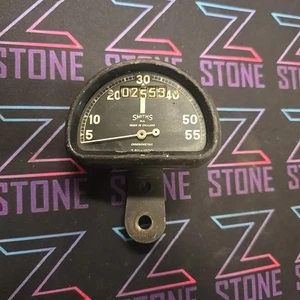 55 Mph Smith D-Type Chronometric Vintage Speedometer Smiths - Picture 1 of 8