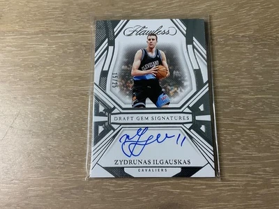 Baloncesto impecable Panini 2023-24 Zydrunas Ilgauskas draft gema firmas/25 Foto 1 de 2