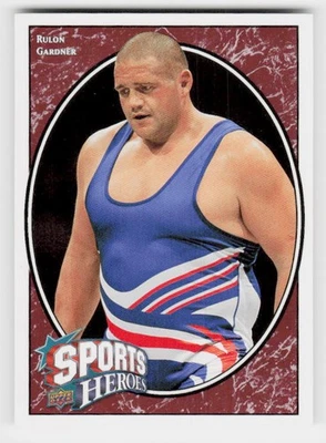 2008 Upper Deck Heroes #258 Rulon Gardner - Image 1 of 2