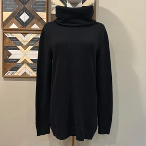 Polo Ralph Lauren Women’s Washable Cashmere Cowl Neck Sweater Black Medium - Picture 1 of 11