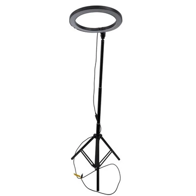 AIXPI LED 10" Ring Light with Tripod Stand Dimmable Photography Lighting - Image 1 of 4
