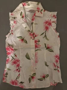 Monnalisa floral sleeveless blouse - 9 Years - Picture 1 of 3