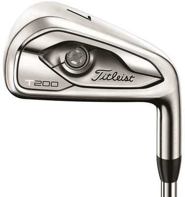 Juego de hierros Titleist T200 2019 6-PW, AW regular +0,50 Aerotech SteelFiber i95 en muy buen estado Foto 1 de 4