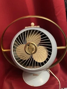 Ventilador calefactor Prometheus Design años 50 60, totalmente funcional, Mid Century, vintage - Imagen 1 de 7