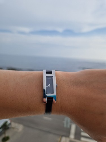 Orologio donna Gucci 3900L Swiss Made cinturino pelle acciaio inox