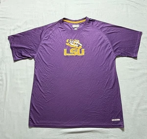 Majestic LSU Tigers Football T-Shirt Men's Size XL - Picture 1 of 4