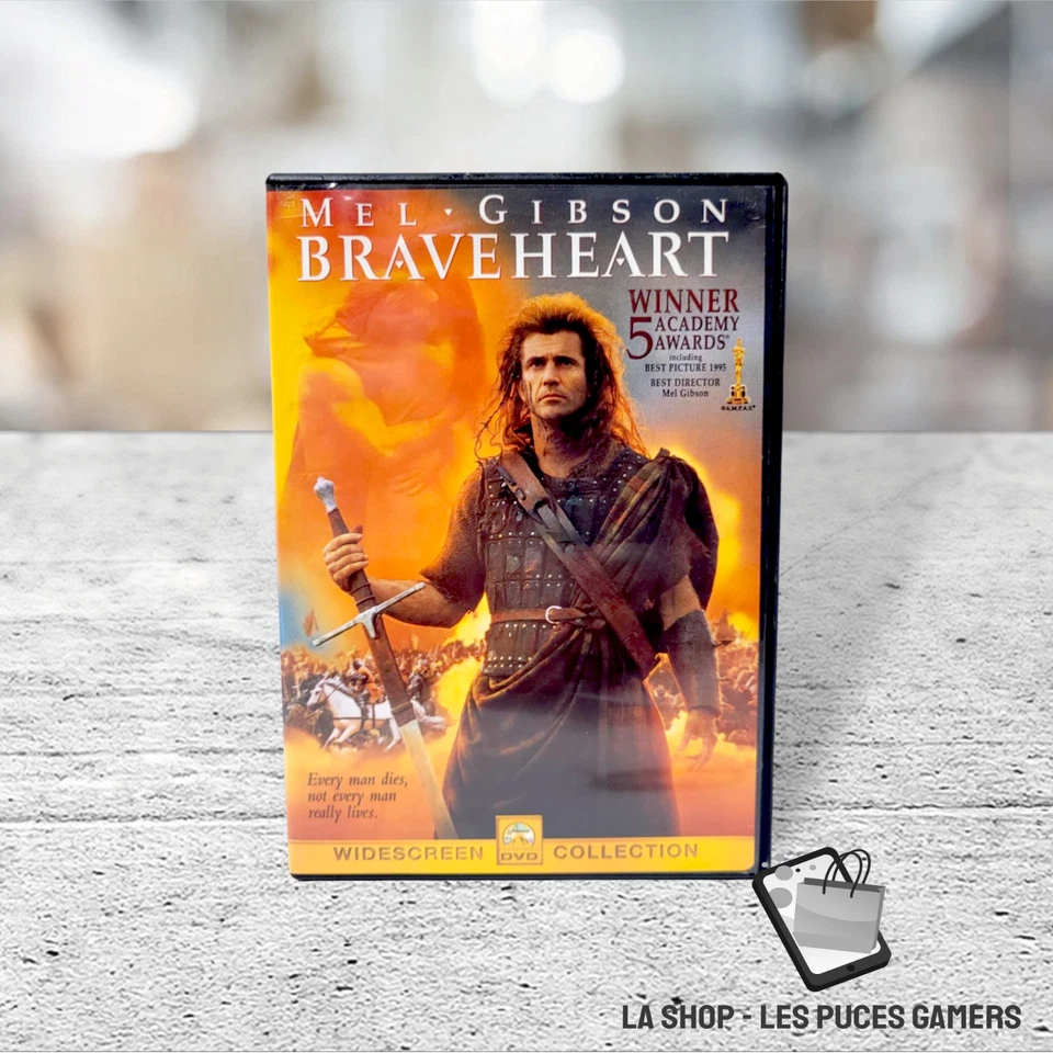 Braveheart (DVD, 2000, Bilingual) Mel Gibson - Image 1 of 1