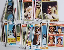1974 TOPPS BASEBALL TRADING CARDS YOU PICK FREE SHIPPING 50% OFF 4+