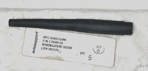DAVID CLARK HEADSET MODEL# H3332  Wire/Cord Protection Sleeve P/N 17836P-03 ONLY - Bild 1 von 2