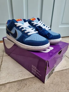Nike Dunk Low SB - Why So Sad? Uk 8- Brand new in Box. Coastal Blue - Picture 1 of 8