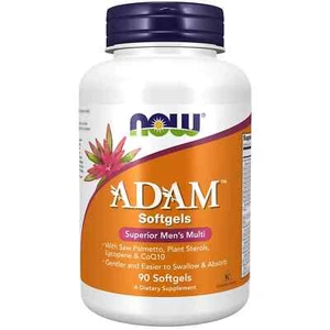 NOW Foods ADAM Men's Multivitamin 90 Softgels, All in One Men's Health USA - Picture 1 of 1