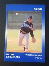 1989 Star Co. Winter Haven Red Sox Peter Estrada #6