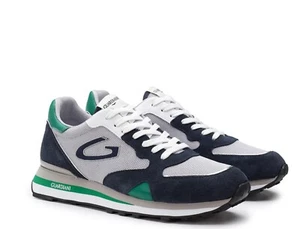 Sneakers Alberto Guardiani WEN 316308 Camoscio e tessuto blu verde grigio SCONTO - Imagen 1 de 4
